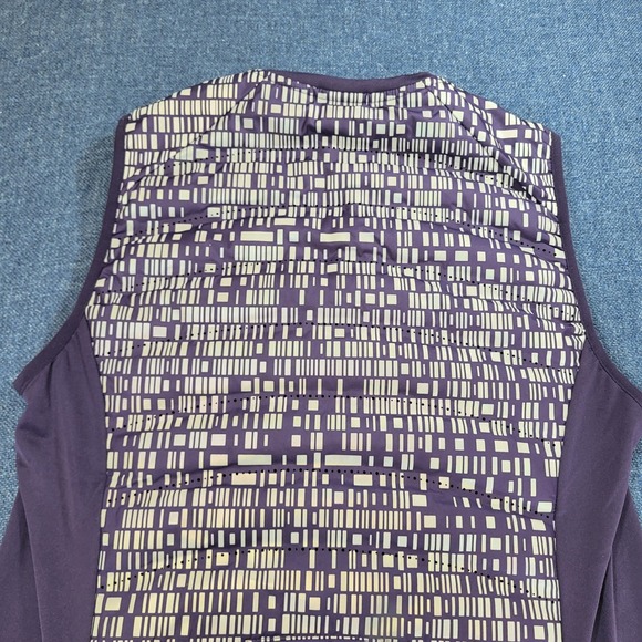 Nike Aeroloft 800 Mens Running Vest Purple Reflective Down Fill L athletic - Picture 9 of 9